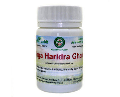 Moringa Haridra extract Adarsh Ayurvedic, 20 grams ~ 55 tablets