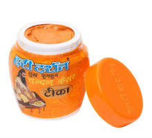 Sandalwood paste with saffron (Chandan Kesar tika), 40 grams