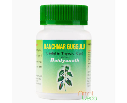 Kanchnar Guggul Baidyanath, 80 tablets - 30 grams