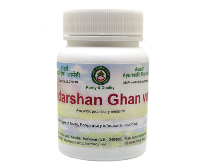 Sudarshan extract Adarsh Ayurvedic, 30 grams ~ 85 tablets