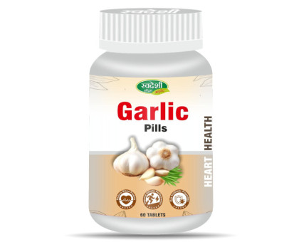 Garlic - Lasuna extract Swadeshi Ayurved, 60 tablets - 13 grams