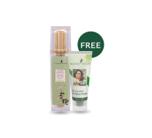 Combo — Moisturiser White Water Lily-Jasmine Moisturiser + Face Wash Tulsi Neem, 100 ml + 50 grams