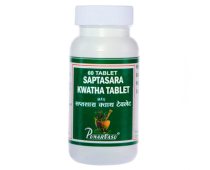 Saptasara kwath Punarvasu, 100 tablets