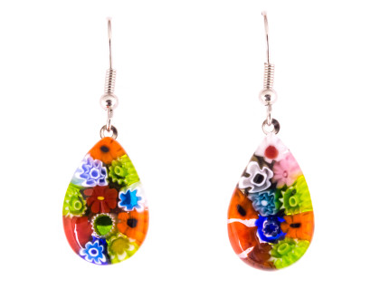 Earrings Murano