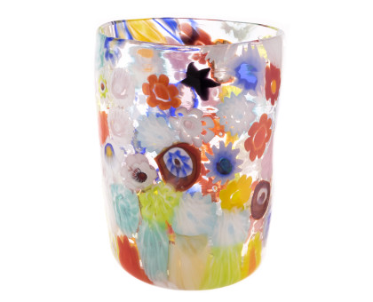 Glass multicolored Murano, 350 ml